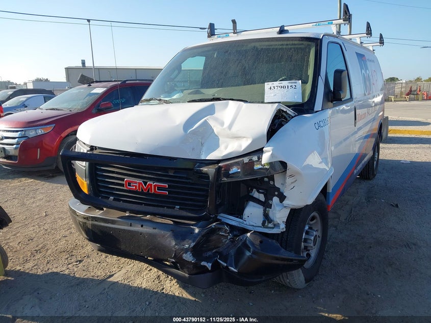2025 GMC Savana Cargo Rwd 2500 Regular Wheelbase Work Van VIN: 1GTW7AFP3S1258509 Lot: 43790152