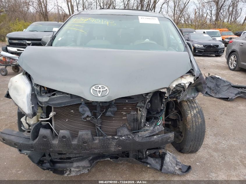 2013 Toyota Sienna Le V6 8 Passenger VIN: 5TDKK3DC1DS292673 Lot: 43790193