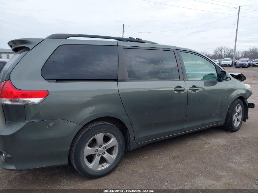 2013 Toyota Sienna Le V6 8 Passenger VIN: 5TDKK3DC1DS292673 Lot: 43790193