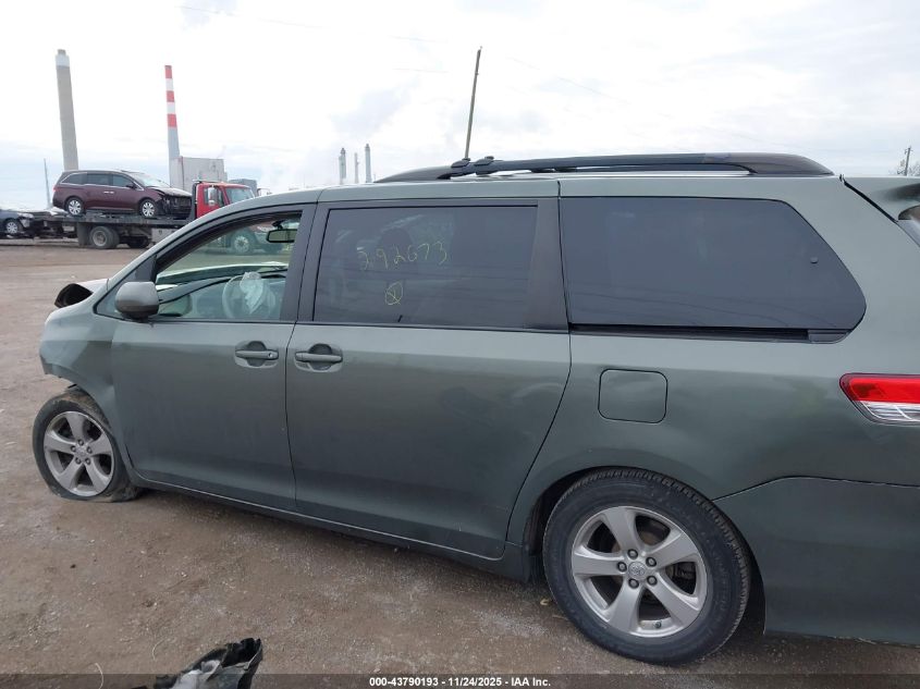 2013 Toyota Sienna Le V6 8 Passenger VIN: 5TDKK3DC1DS292673 Lot: 43790193