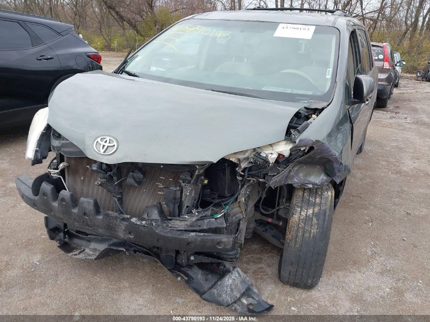 2013 Toyota Sienna Le V6 8 Passenger VIN: 5TDKK3DC1DS292673 Lot: 43790193