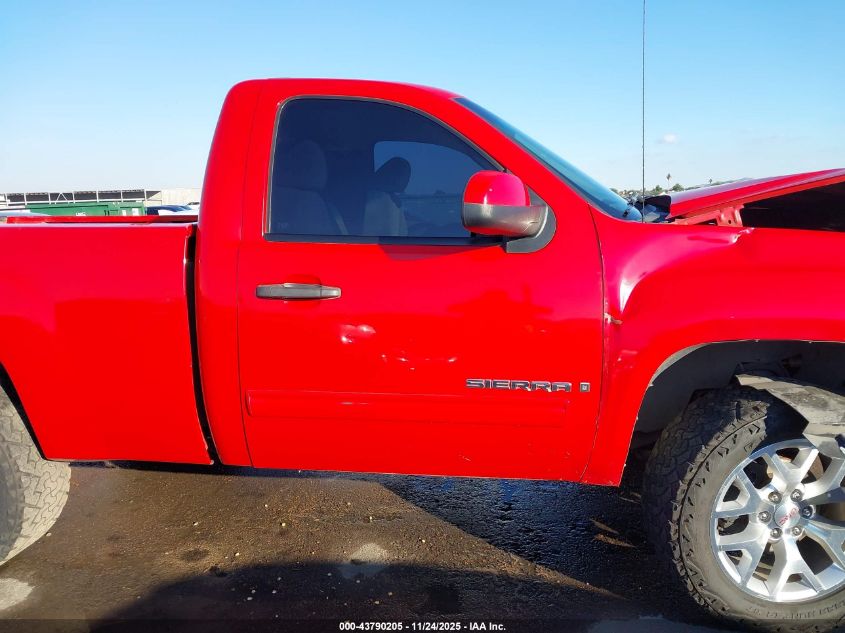 2007 GMC Sierra 1500 Sle1 VIN: 1GTEK14J87Z550660 Lot: 43790205