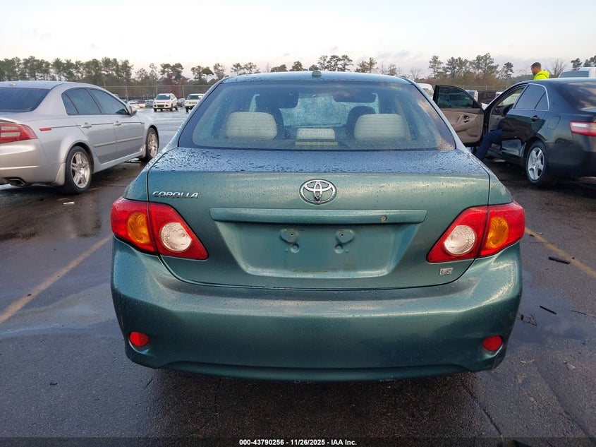 2009 Toyota Corolla Le VIN: 2T1BU40E09C063635 Lot: 43790256