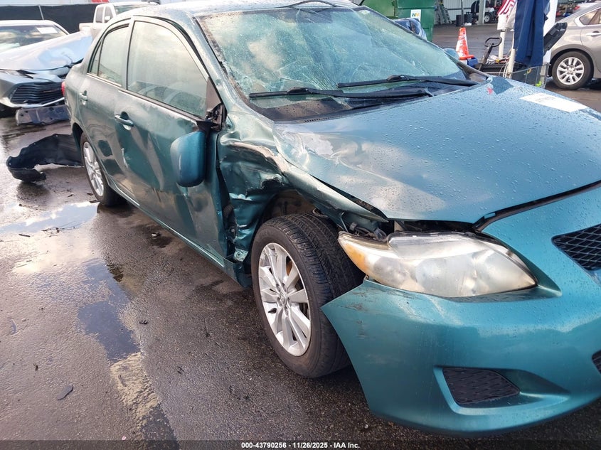 2009 Toyota Corolla Le VIN: 2T1BU40E09C063635 Lot: 43790256