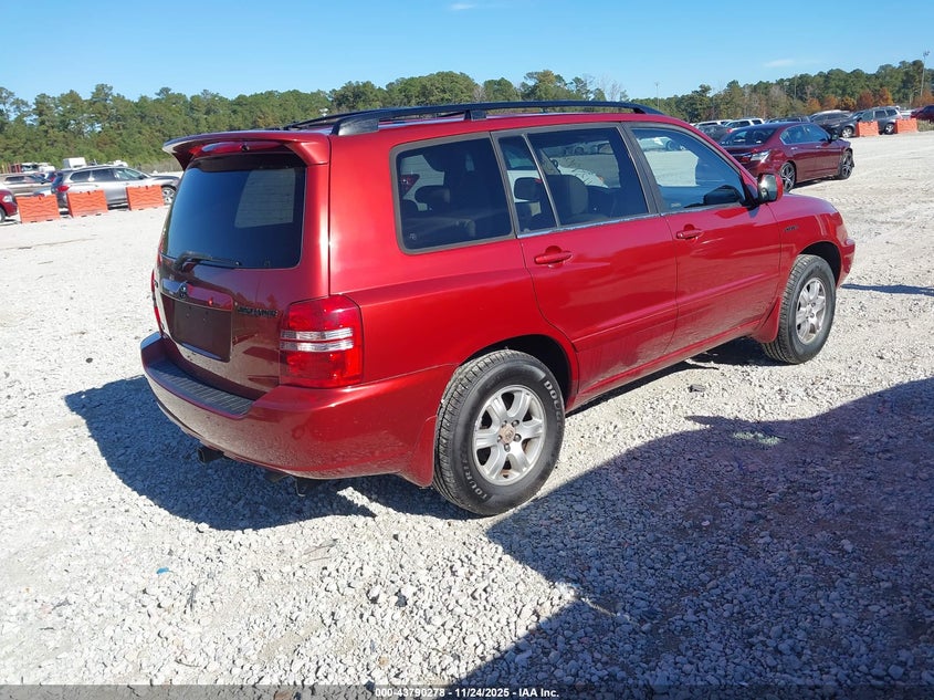JTEGF21A830078428 2003 TOYOTA HIGHLANDER photo no. 4