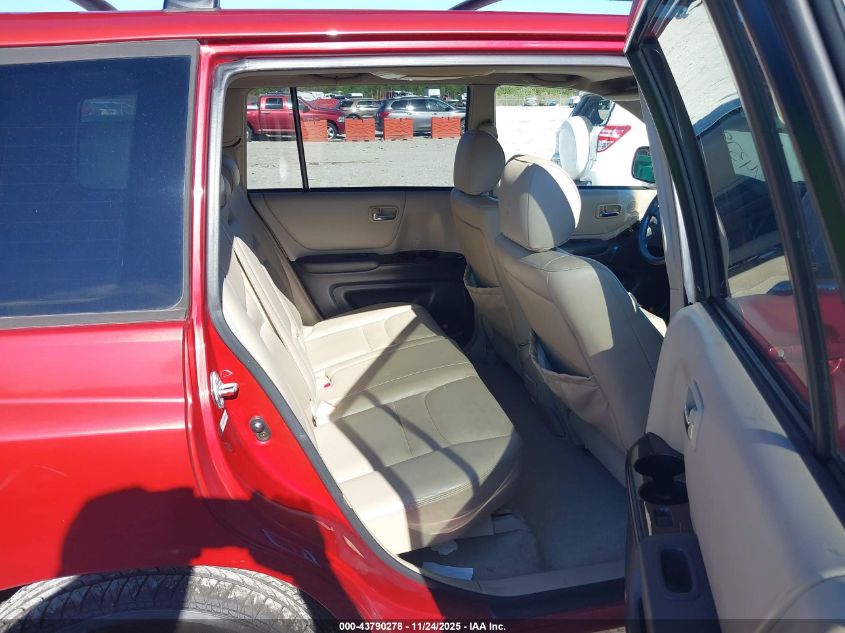 2003 Toyota Highlander Limited V6 VIN: JTEGF21A830078428 Lot: 43790278