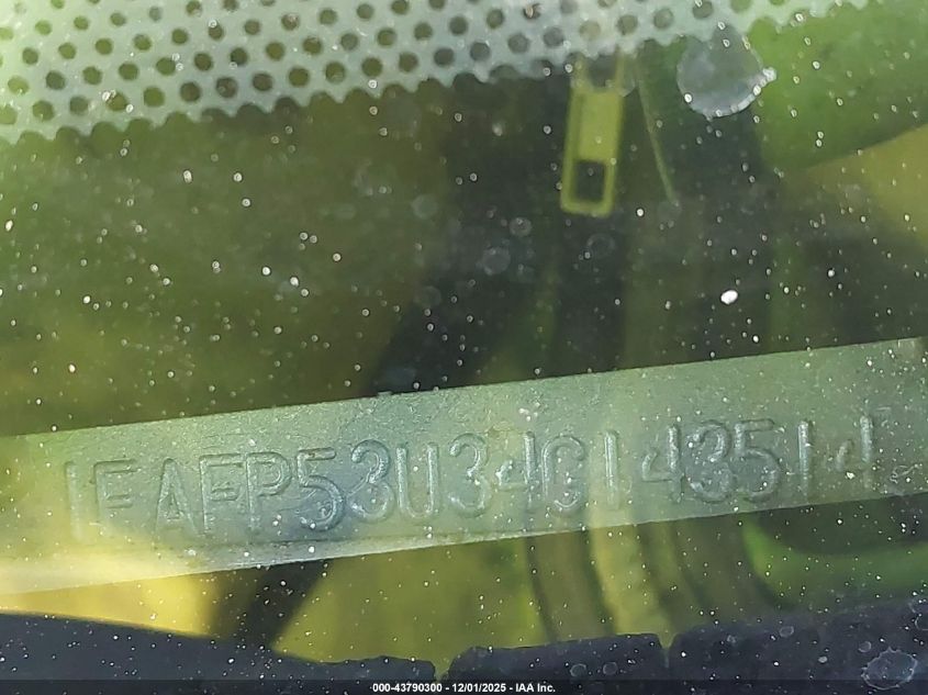 2004 Ford Taurus Se VIN: 1FAFP53U34G143514 Lot: 43790300