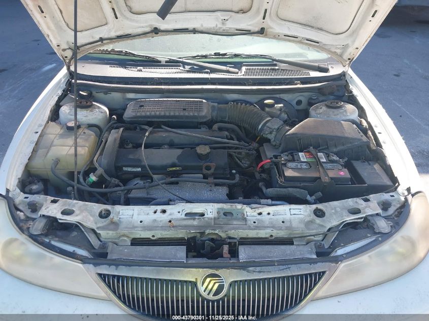 1999 Mercury Mystique Gs VIN: 1MEFM6533XK626854 Lot: 43790301