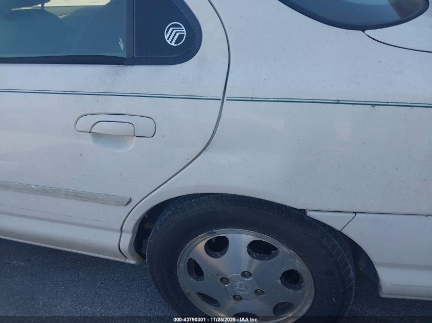 1999 Mercury Mystique Gs VIN: 1MEFM6533XK626854 Lot: 43790301