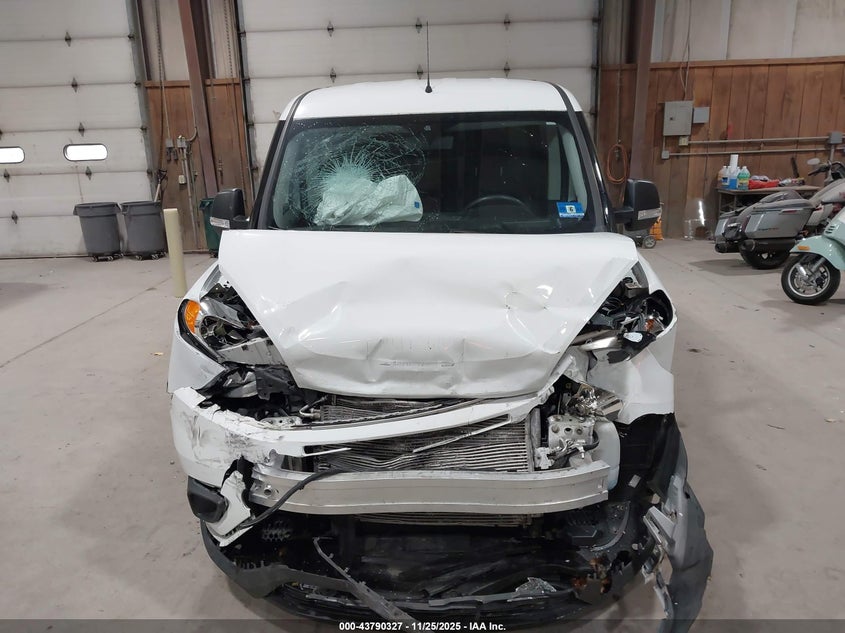 2022 Ram Promaster City Cargo Van VIN: ZFBHRFAB2N6W58874 Lot: 43790327