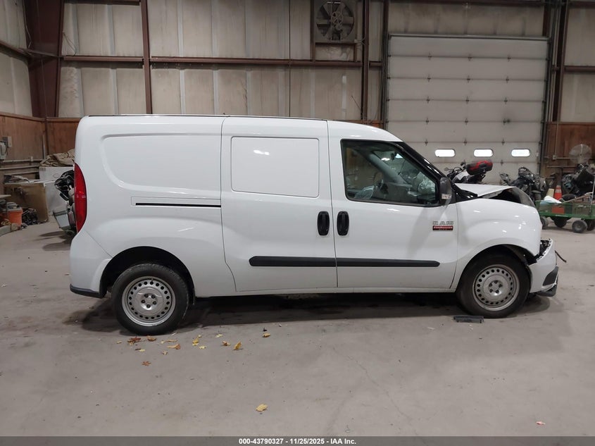 2022 Ram Promaster City Cargo Van VIN: ZFBHRFAB2N6W58874 Lot: 43790327