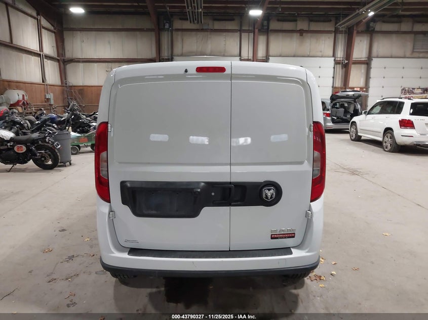 2022 Ram Promaster City Cargo Van VIN: ZFBHRFAB2N6W58874 Lot: 43790327