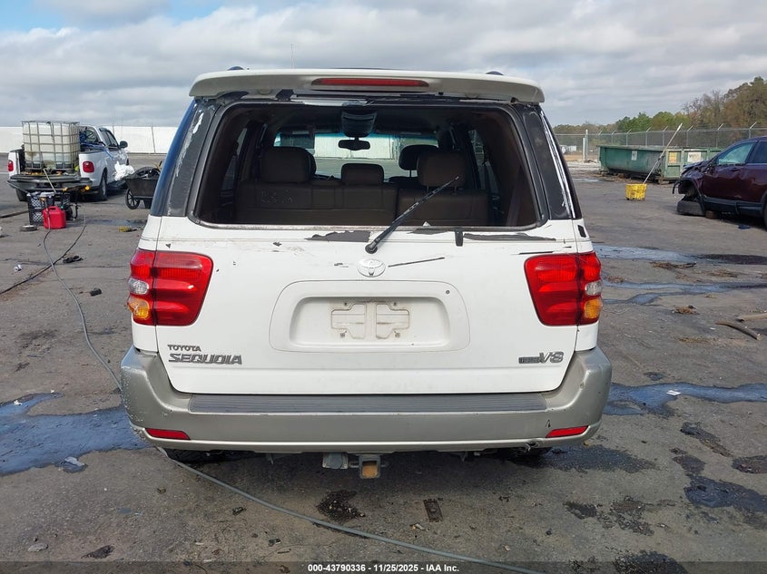 2004 Toyota Sequoia Sr5 V8 VIN: 5TDZT34A54S220076 Lot: 43790336