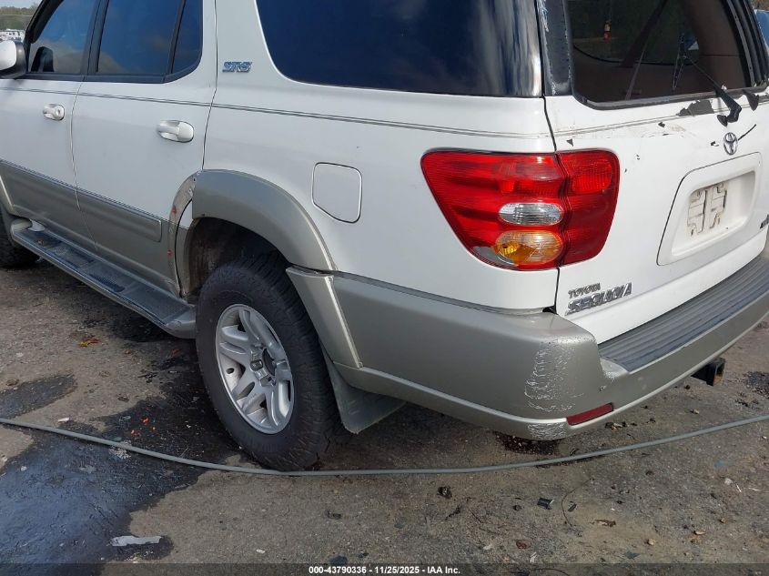 2004 Toyota Sequoia Sr5 V8 VIN: 5TDZT34A54S220076 Lot: 43790336