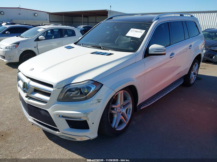 2013 Mercedes-Benz Gl 550 4Matic VIN: 4JGDF7DEXDA228887 Lot: 43790359