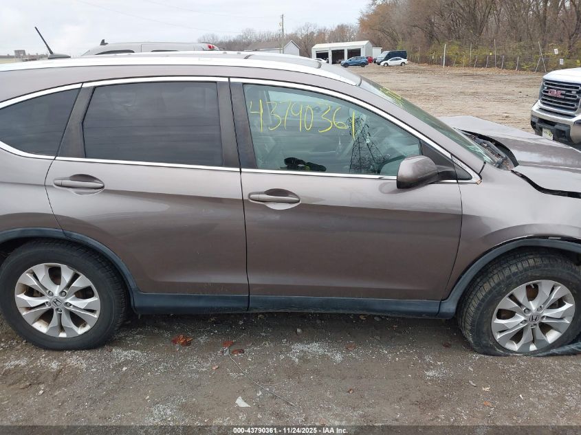 2013 Honda Cr-V Ex-L VIN: 5J6RM4H76DL029361 Lot: 43790361