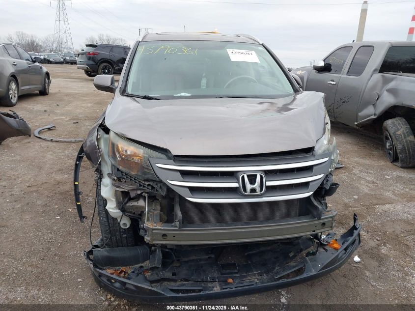 2013 Honda Cr-V Ex-L VIN: 5J6RM4H76DL029361 Lot: 43790361