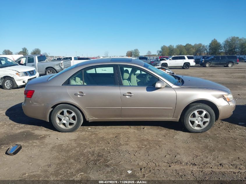 2007 Hyundai Sonata Limited/Se V6 VIN: 5NPEU46F37H162389 Lot: 43790378