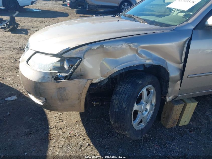 2007 Hyundai Sonata Limited/Se V6 VIN: 5NPEU46F37H162389 Lot: 43790378