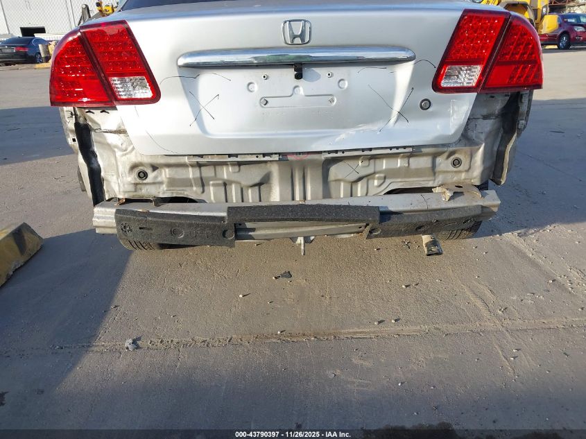 2005 Honda Civic Lx VIN: 2HGES16695H538864 Lot: 43790397