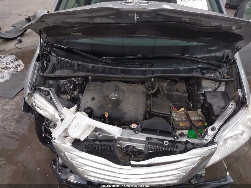 2017 Toyota Sienna Xle 8 Passenger VIN: 5TDYZ3DC1HS829912 Lot: 43790399