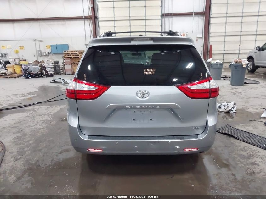 2017 Toyota Sienna Xle 8 Passenger VIN: 5TDYZ3DC1HS829912 Lot: 43790399