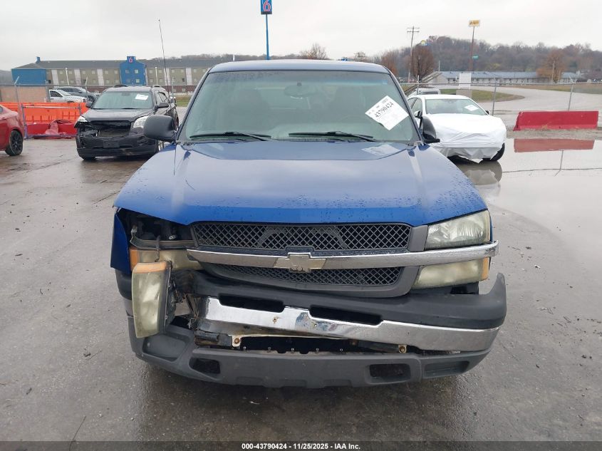 2004 Chevrolet Silverado 1500 Work Truck VIN: 1GCEC19X24Z318321 Lot: 43790424