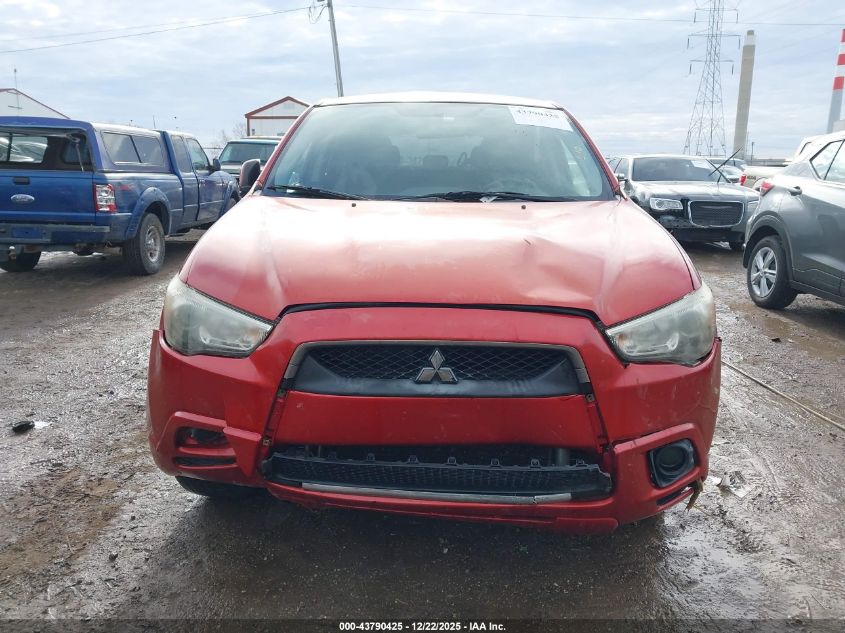 2011 Mitsubishi Outlander Sport Es VIN: JA4AP3AU2BZ003350 Lot: 43790425