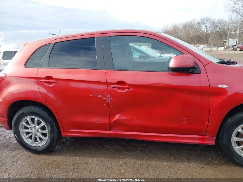 2011 Mitsubishi Outlander Sport Es VIN: JA4AP3AU2BZ003350 Lot: 43790425