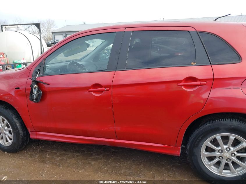 2011 Mitsubishi Outlander Sport Es VIN: JA4AP3AU2BZ003350 Lot: 43790425