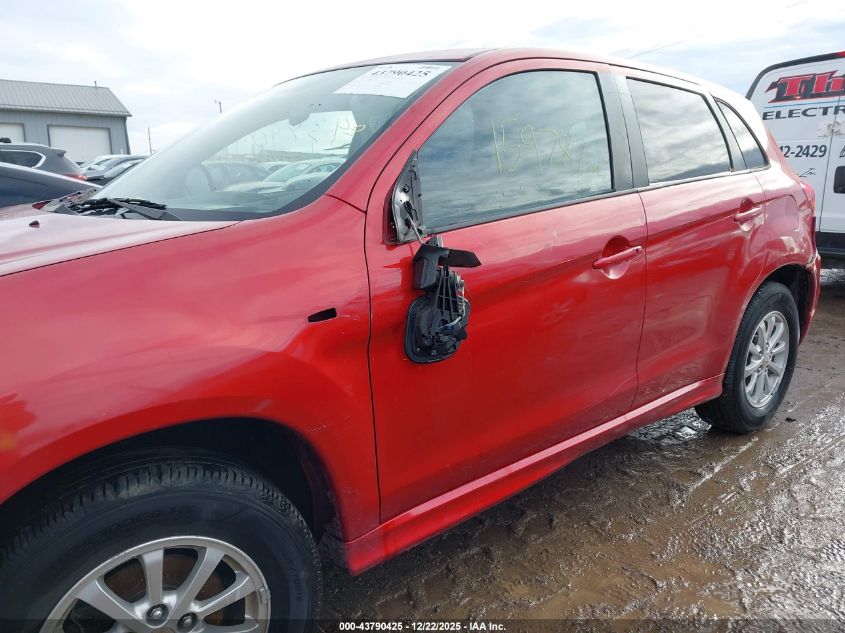 2011 Mitsubishi Outlander Sport Es VIN: JA4AP3AU2BZ003350 Lot: 43790425