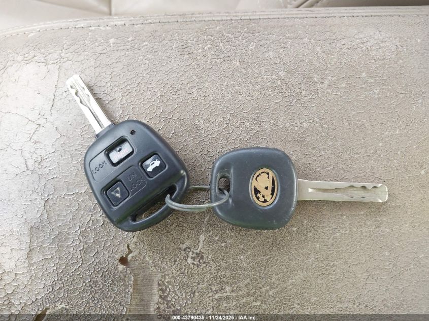 1998 Lexus Ls 400 VIN: JT8BH28FXW0127870 Lot: 43790435