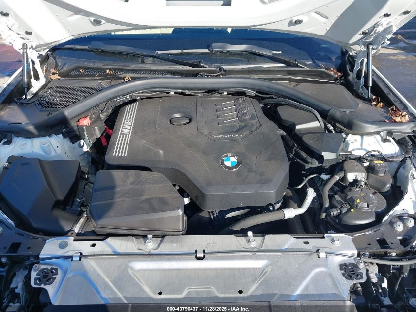 2022 BMW 330I xDrive VIN: 3MW5R7J00N8C65787 Lot: 43790437