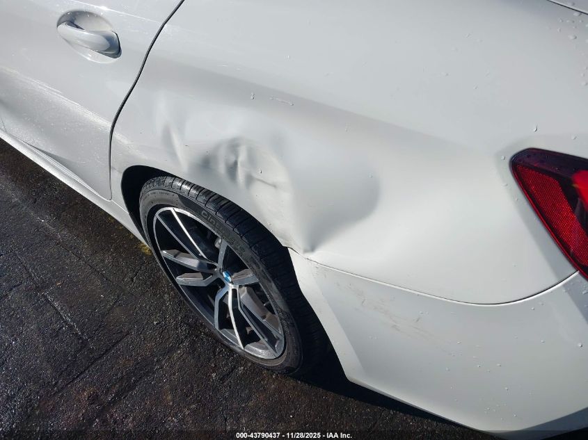 2022 BMW 330I xDrive VIN: 3MW5R7J00N8C65787 Lot: 43790437