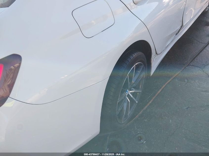 2022 BMW 330I xDrive VIN: 3MW5R7J00N8C65787 Lot: 43790437