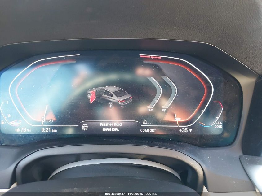 2022 BMW 330I xDrive VIN: 3MW5R7J00N8C65787 Lot: 43790437