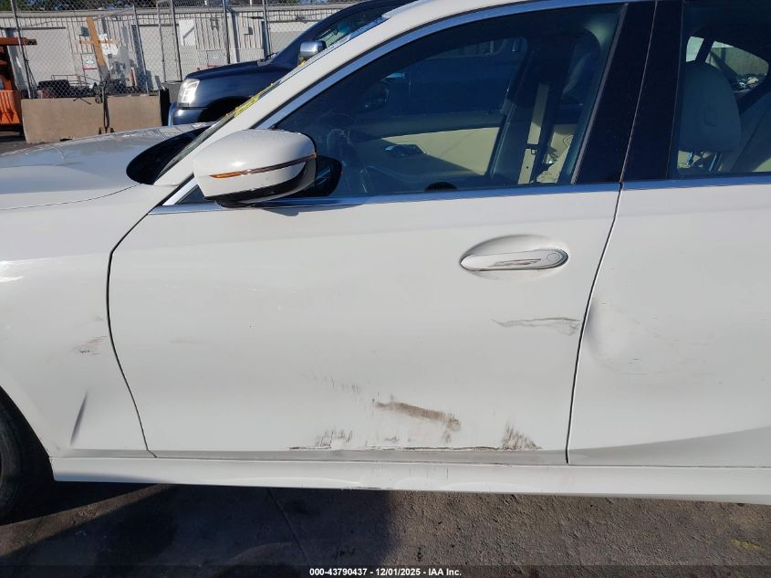 2022 BMW 330I xDrive VIN: 3MW5R7J00N8C65787 Lot: 43790437