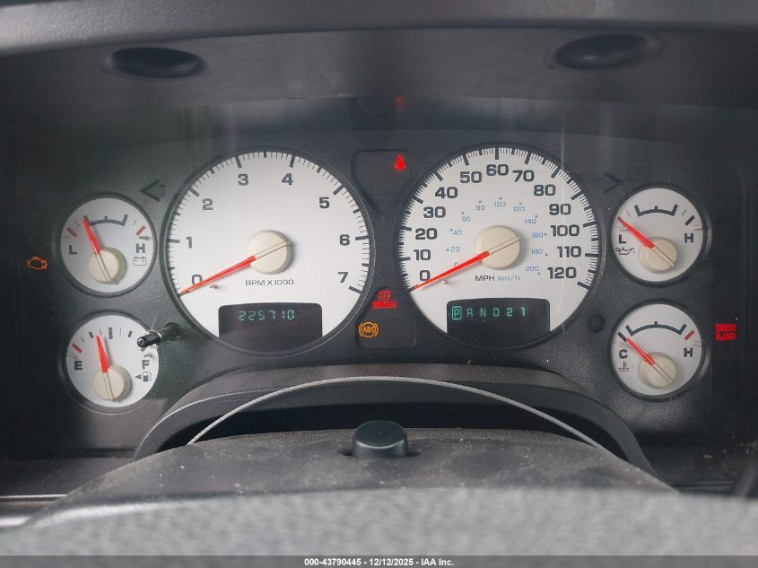 2005 Dodge Ram 1500 St VIN: 1D7HA18NX5J597476 Lot: 43790445