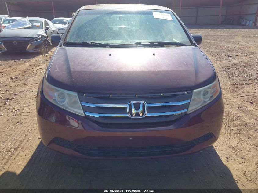 2012 Honda Odyssey Ex-L VIN: 5FNRL5H66CB107256 Lot: 43790463