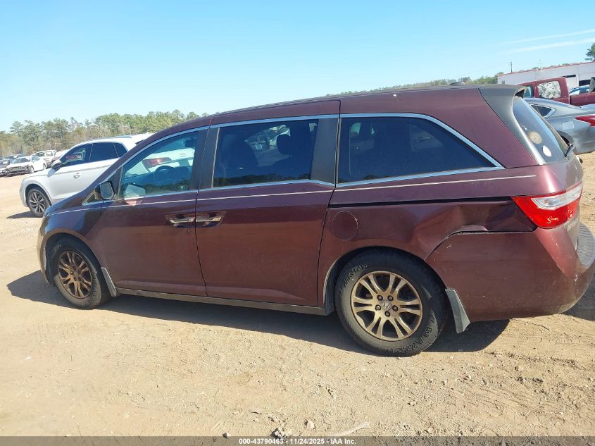 2012 Honda Odyssey Ex-L VIN: 5FNRL5H66CB107256 Lot: 43790463