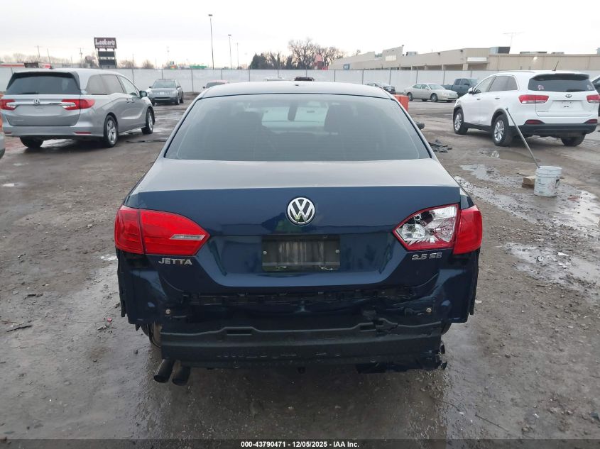 2013 Volkswagen Jetta 2.5L Se VIN: 3VWDP7AJ1DM429452 Lot: 43790471