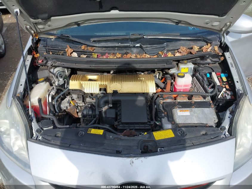 2011 Toyota Prius Three VIN: JTDKN3DU9B0282862 Lot: 43790494