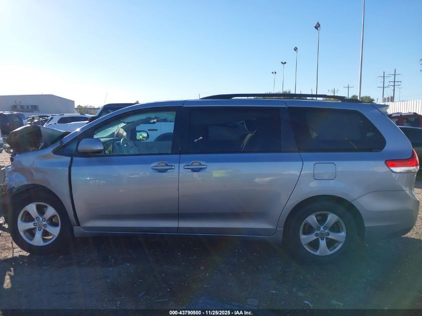 2012 Toyota Sienna Le V6 8 Passenger VIN: 5TDKK3DC0CS244189 Lot: 43790500