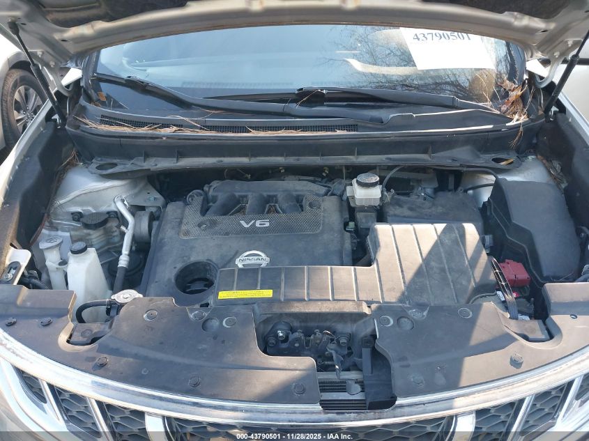 2014 Nissan Murano S VIN: JN8AZ1MU0EW416622 Lot: 43790501