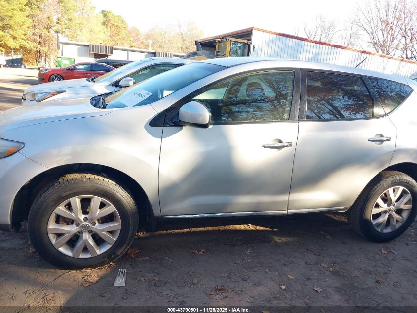 2014 Nissan Murano S VIN: JN8AZ1MU0EW416622 Lot: 43790501