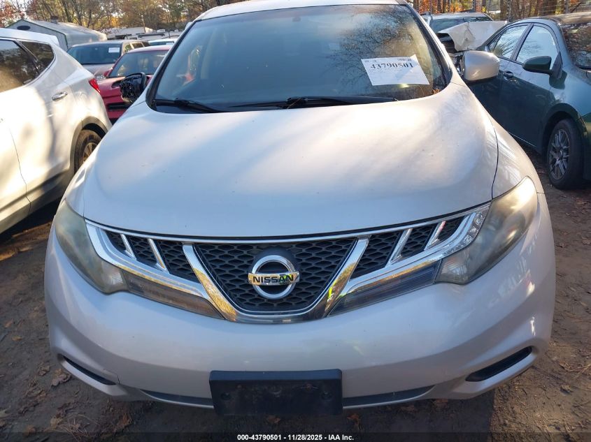 2014 Nissan Murano S VIN: JN8AZ1MU0EW416622 Lot: 43790501