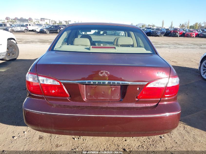 2001 Infiniti I30 Luxury VIN: JNKCA31A11T036751 Lot: 43790524