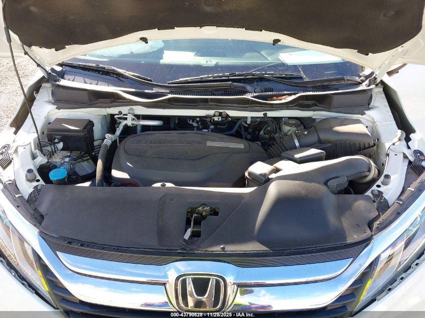 2019 Honda Odyssey Ex-L VIN: 5FNRL6H77KB119056 Lot: 43790528