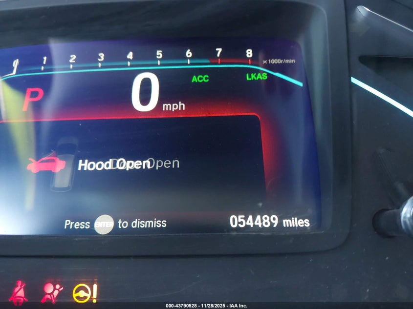 2019 Honda Odyssey Ex-L VIN: 5FNRL6H77KB119056 Lot: 43790528