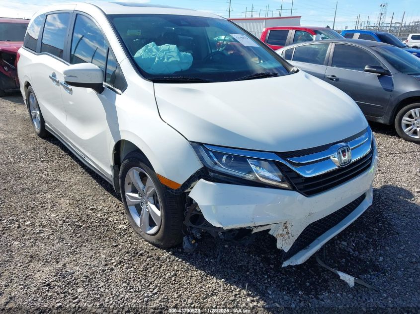 2019 Honda Odyssey Ex-L VIN: 5FNRL6H77KB119056 Lot: 43790528